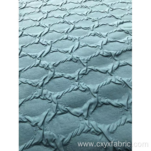 polyester microfiber combination bubble fabric